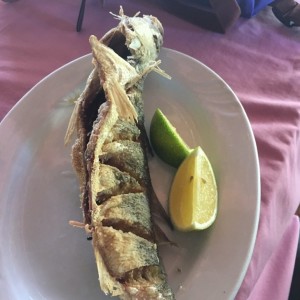 Pescado frito