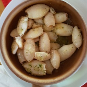 Calamares al ajillo