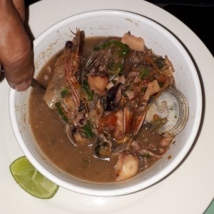 Sopa de mariscos