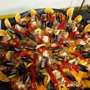 Paella marinera 