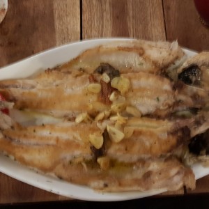 Pescado a la Espalda