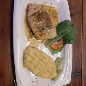 PARGO/CORVINA A LA ESPALDA