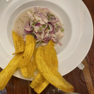 Ceviche de corvina 