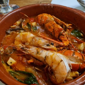 Cazuela de mariscos