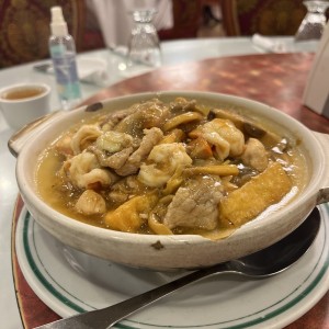 Cacerola de combinacion con tofu