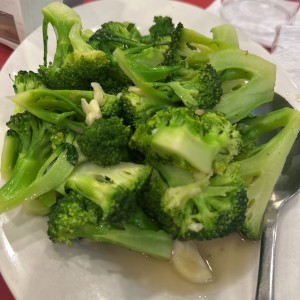 Brócoli con ajo 