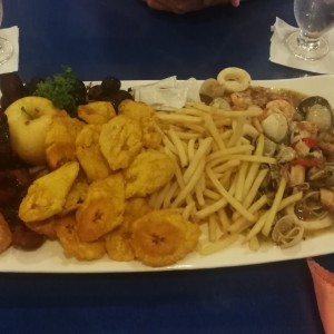 picada mar y tierra