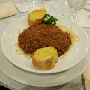 Spaghettini Bolognesa