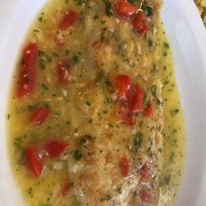 corvina al ajillo