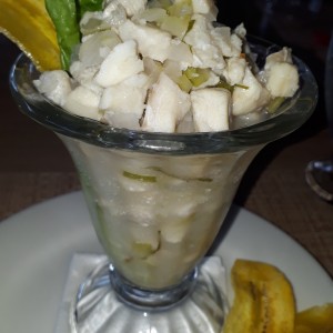 Ceviche de corvina