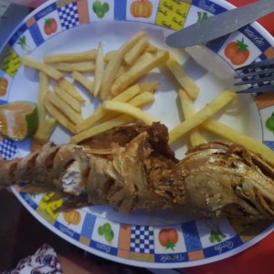 Pescado frito