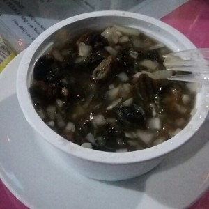 ceviche de concha negra