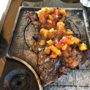 Costillas en Salsa de Frutas