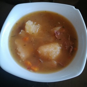 Sopa de costilla - entrada 