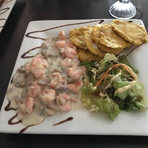 Filete de Pescado a la Dama blanca