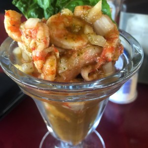 ceviche de camarones