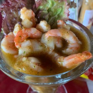 ceviche de camarones 