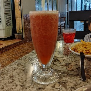 Licuado de fresa