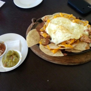 Nachos de pollo