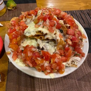 Nachos fondeados 