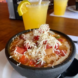 Sopa de tortilla