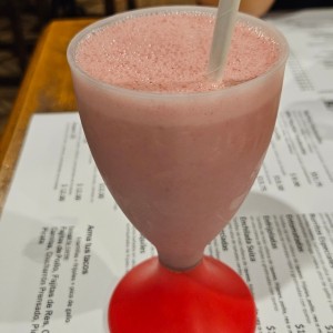 batido de fresa