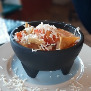 Sopa de tortilla