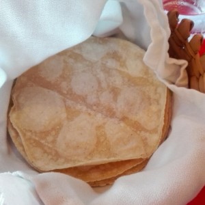 tortillas de las fajitas