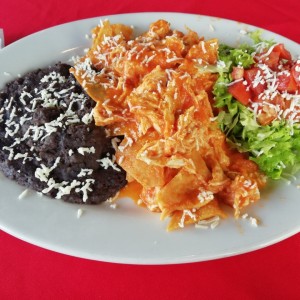 chilaquiles de pollo