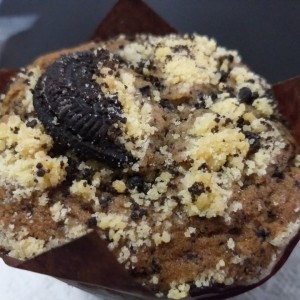 muffin de oreo