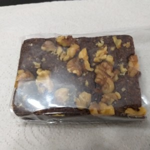 brownie con nueces