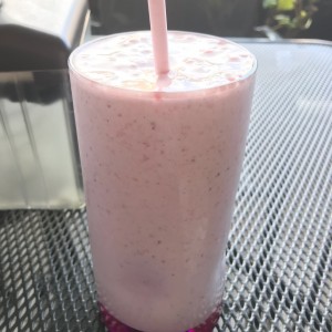 Batido de fresa