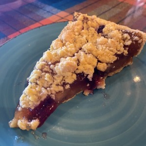 Pie de blueberry