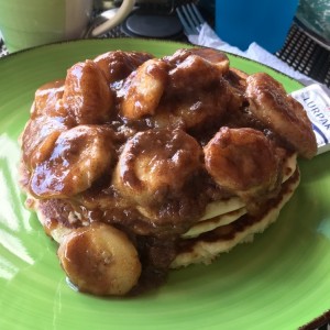 Pancake con Bananas