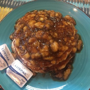 Brown sugar banana pancakes