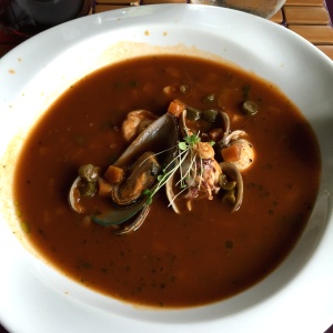 Sopa de mariscos