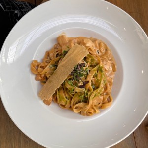 Bourbon Spiced Fettuccine