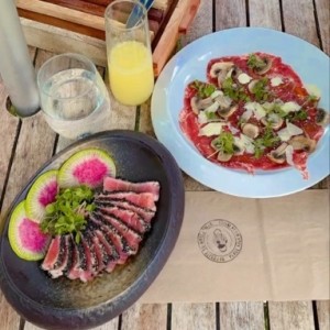 tataki y carpaccio