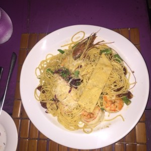 Pasta con Langostino 