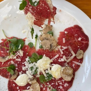 carpaccio de res 