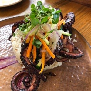 Pulpo a la parrilla