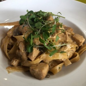 Fettuccine al Bourbon