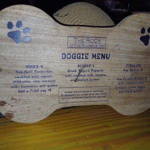 Doggie Menu