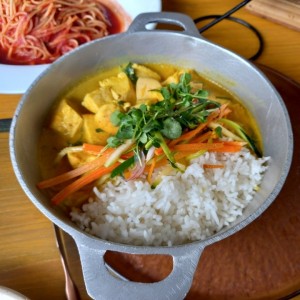 curry de pollo