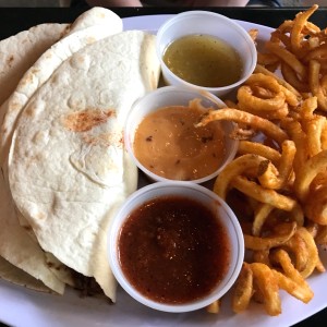 Tacos de carne molida