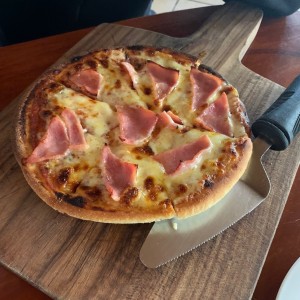 Pizza de Jamon