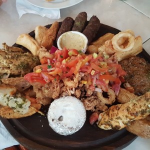 bandeja mar y tierra