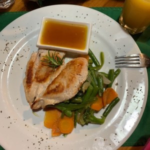 Pollo a la plancha