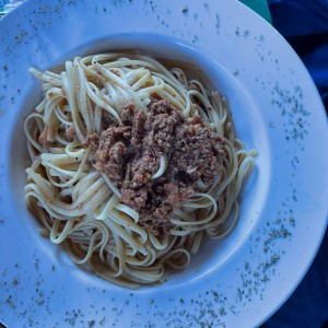 pasta a la bolognesa 