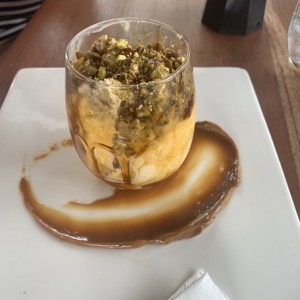 Helado del chef